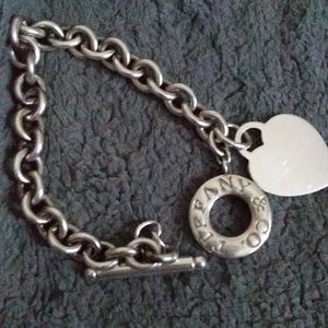 Tiffany and Co. Bracelet w/ ❤️ charm